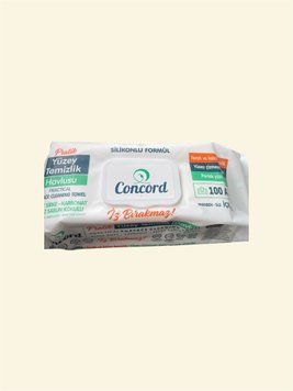 Серветки Concord для прибирання оцет та сода 100 шт 8684600331126 фото