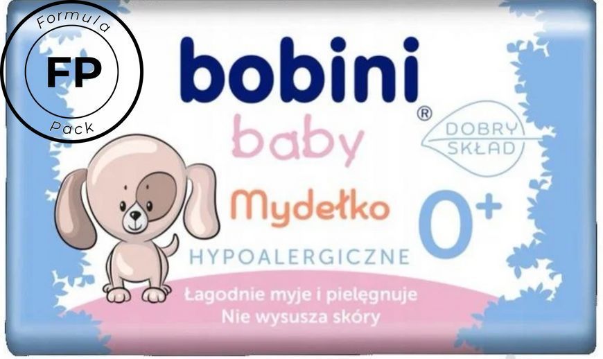 Мило тверде БОБІНІ 90 гр дит. гіпоалергенне 0+ 5900931033083 фото