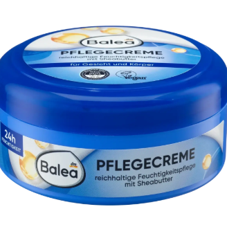 Крем для тіла зволожуючий Balea Pflegecreme Sheabutter з маслом ши 250мл 4066447109535 фото