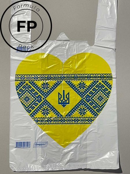 Пакет типа майка *Патриот* 30*50 Патріот 30*50 фото