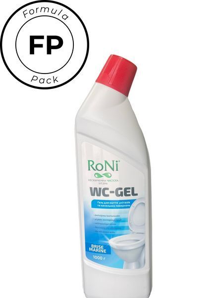 Гель для миття унітазу та кахелю RONI 1 л 4820210440771 фото