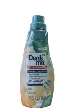 Гель для стирки белых тканей DenkMit Lagoon Freshness 1 л (20 стирок) 4066447502640 фото