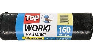 Мешки для мусора 160 л 90*110/10шт*ТОП* см-00160 фото