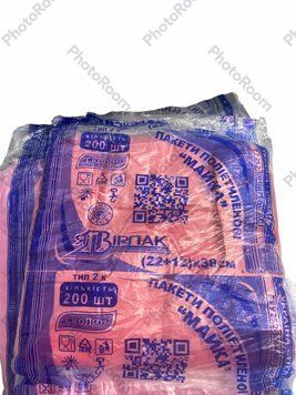 Пакет типу майка ЕкоЛан 22*38 (200 шт/уп) 4821000004005 фото