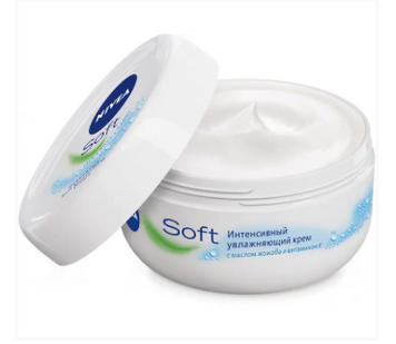 Інтенсивний зволожувальний крем Nivea Soft (200 мл.)  4006000009568 фото