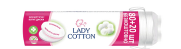 Диски ватні косметичні Lady Cotton 100 шт 4744246013016 фото
