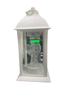 Ліхтар LED білий з ангелом  5907646194504 фото